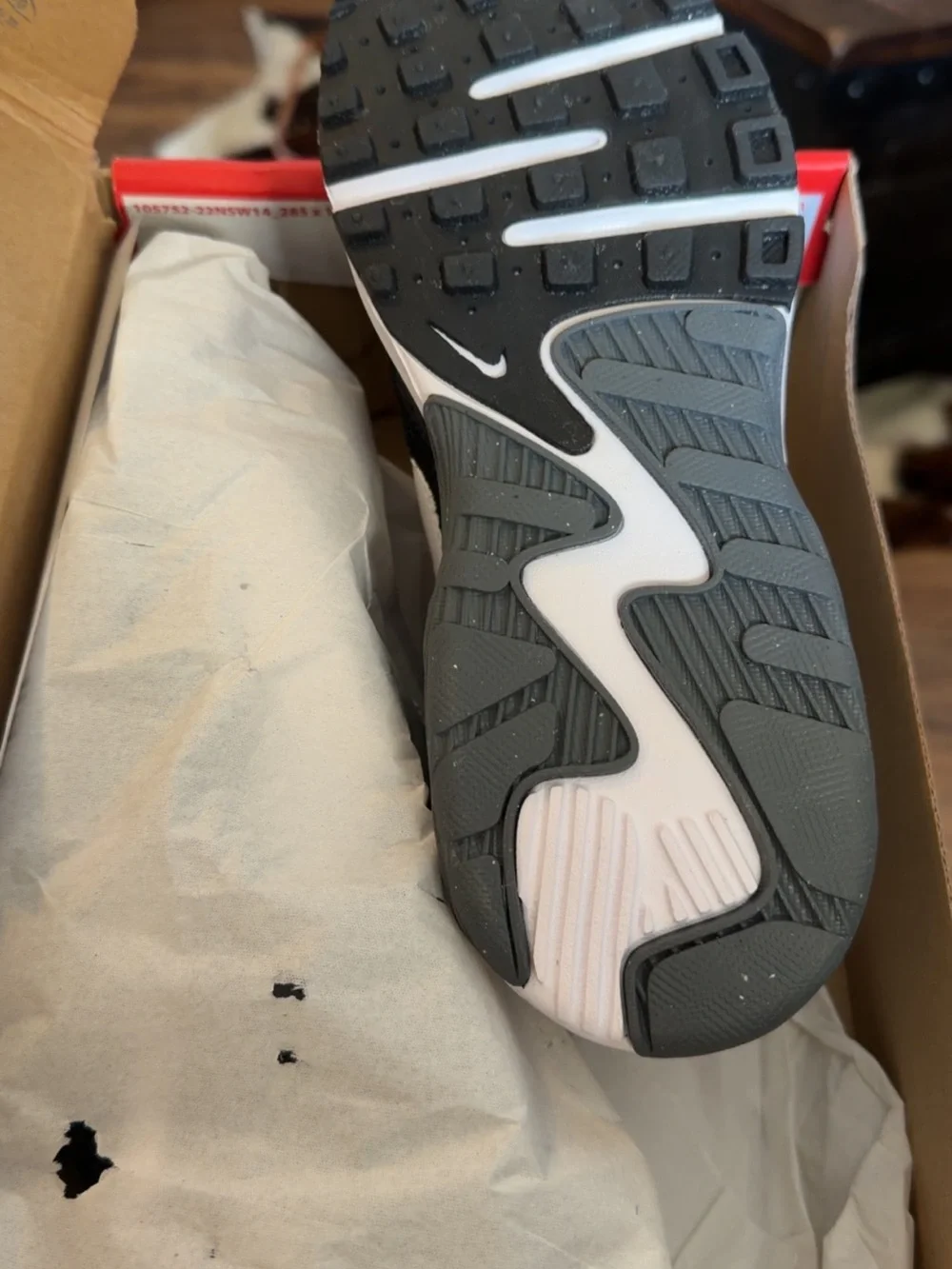 Nike women’s ' Black & White Air Max Sneakers